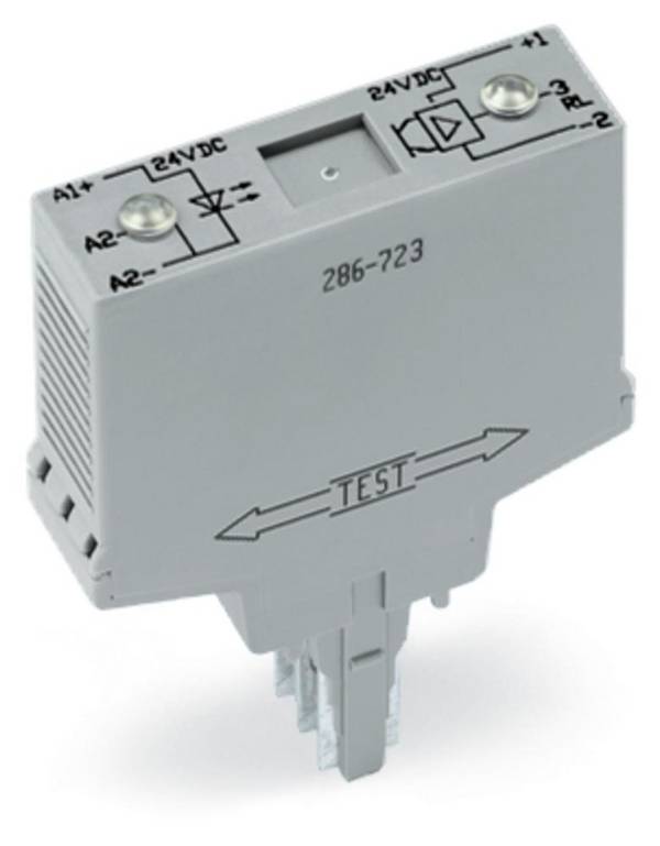 WAGO Optokopplerrelais 286-723 4 A Schaltspannung (max.): 24 V/DC 1 St.