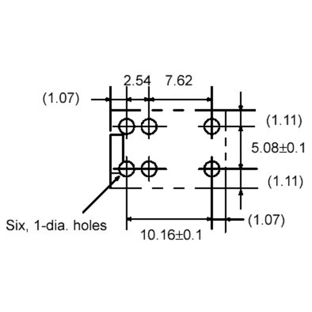 PCB relays 12 Vdc 1 A 1 change-over Omron G5V-1 12