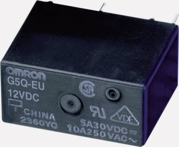 Omron G5Q-1-EU 12DC Printrelais 12 V/DC 5 A 1 Wechsler 1 St.