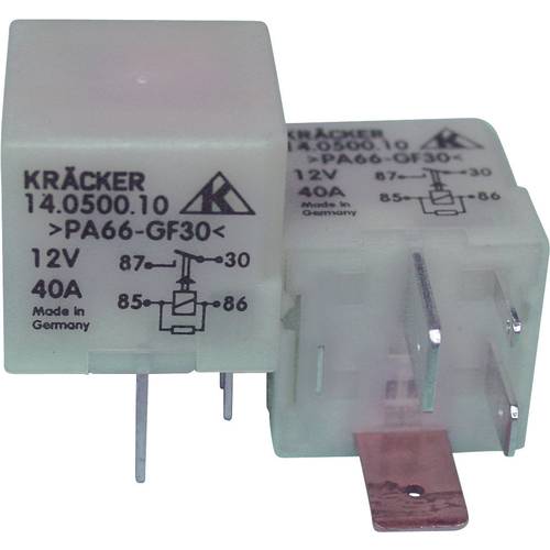 Thumbnail - Kräcker 14.0500.10 Kfz-Relais 12 V/DC 15 A 1 Schließer