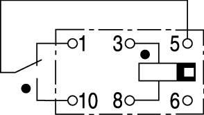 TE Connectivity V23026A1002B201 Printrelais 12 V/DC 1 A 1 Wechsler 1 St.-1