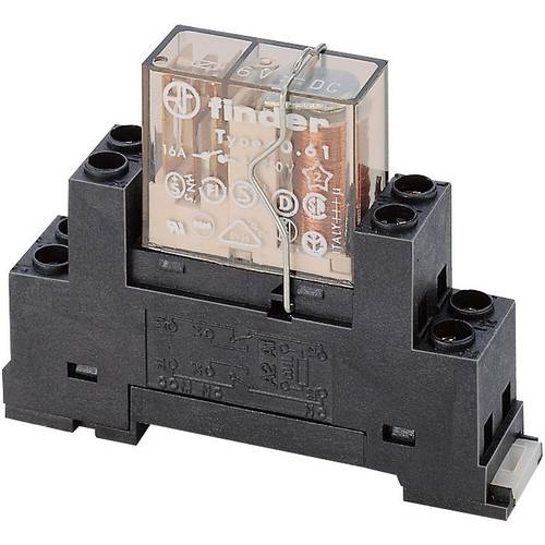Finder 95.65.M Relaissockel mit Haltebügel (L x B x H) 15.6 x 63.1 x 33.3 mm 1 St.
