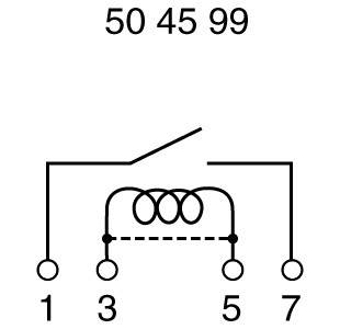 MES1A05 Reed-Relais 1 Schließer 5 V/DC 0.5 A 10 W SIP-4-1