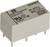 Ein kleines elektronisches Relais mit der Aufschrift 'DSPI-DC24V-F, 5A, 250V~'. Es hat sechs Anschlussstifte an der Unterseite.