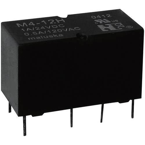 M4-12H Printrelais 12 V/DC 1 A 2 Wechsler 1 St.