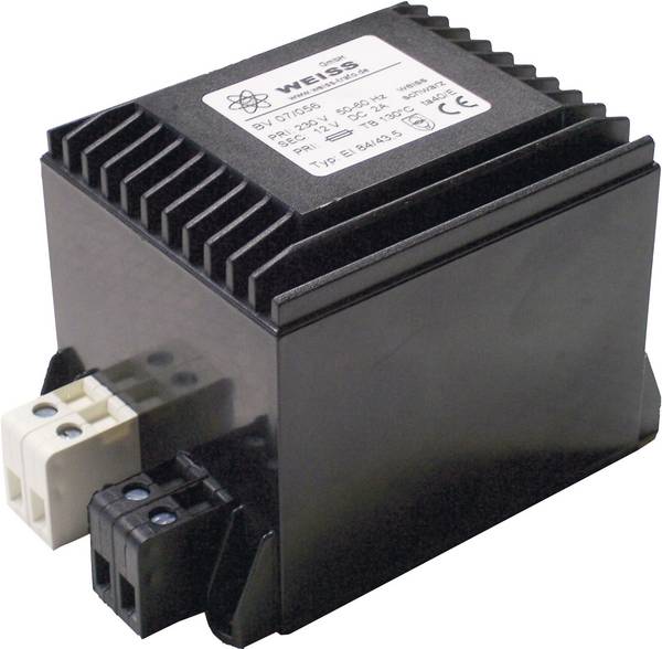 Weiss Elektrotechnik 07/059 Kompaktnetzteil Transformator 1 x 230 V 1 x 24 V/DC 24 W 1 A