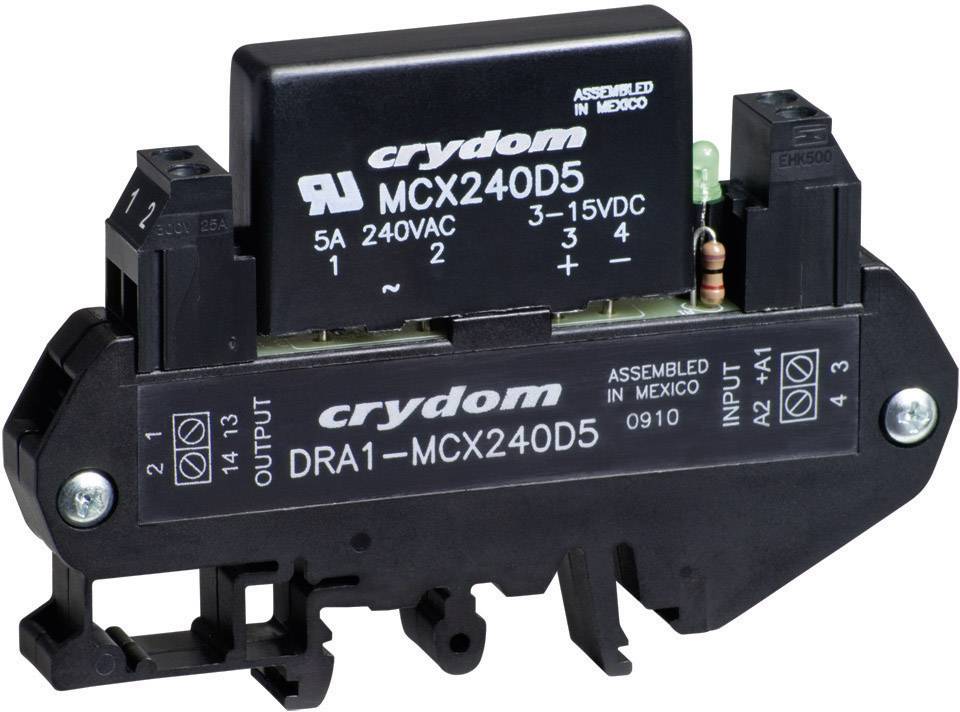 INNOVISTA Halbleiterrelais 1 St. Crydom DRA1-MCX240D5 Last-Strom (max.): 5 A Schaltspannung (max.):