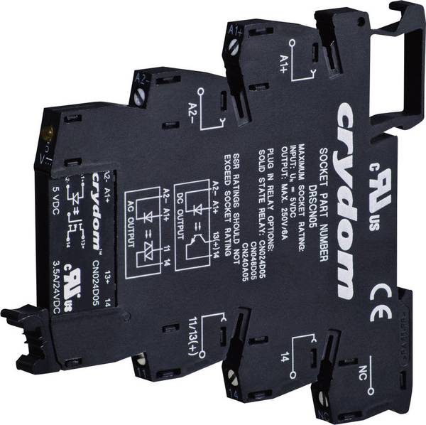 Crydom Halbleiterrelais DRA-CN240A05 2 A Schaltspannung (max.): 280 V/AC Nullspannungsschaltend 1 St.