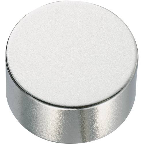 TRU COMPONENTS 505879 Permanent-Magnet Rund (Ø x H) 20 mm x 10 mm N45 1.33 - 1.37 T Grenztemperatur (max.): 80 °C