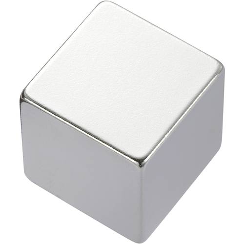 Thumbnail - TRU COMPONENTS 505958 Permanent-Magnet Würfel (L x B x H) 20 x 20 x 20 mm N45 1.33 - 1.37 T Grenztemperatur (max.): 80 °...