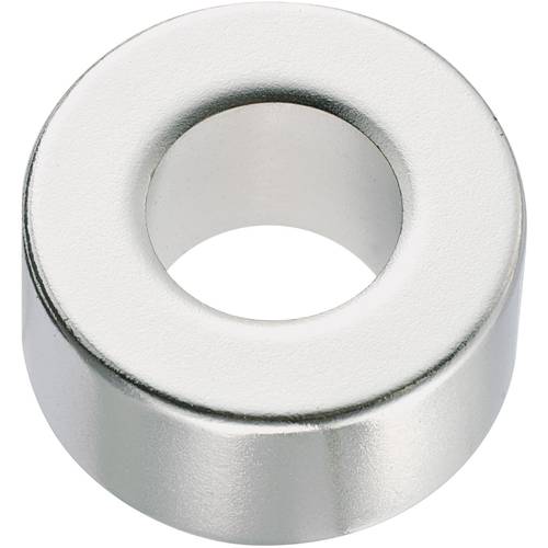 TRU COMPONENTS 1572123 Permanent-Magnet Ring (Ø x H) 10 mm x 2 mm N35 1.18 - 1.24 T Grenztemperatur (max.): 80 °C