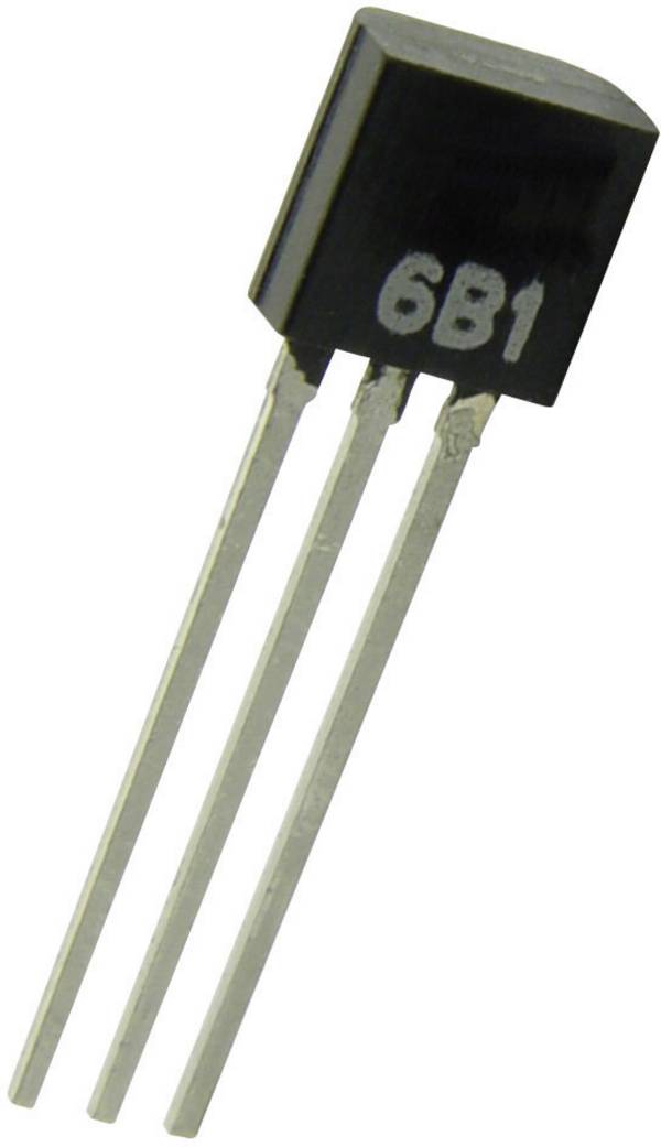 B + B Thermo-Technik TSIC506-TO92 TSIC506-TO92 Temperatursensor -10 bis +60 °C TO-92 radial bedrahtet