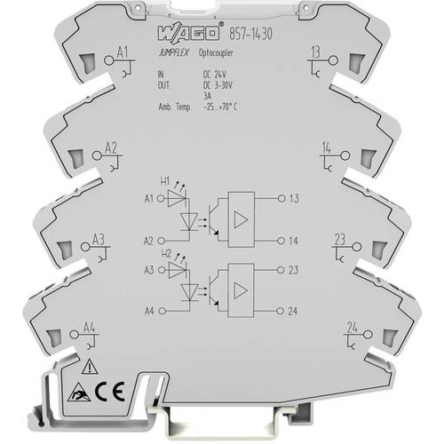Thumbnail - WAGO Optokopplerrelais 857-1494 Schaltspannung (max.): 60 V/DC 1 St.