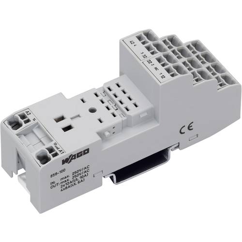 WAGO 858-100 Relaissockel (L x B x H) 97 x 31 x 39 mm 1 St.