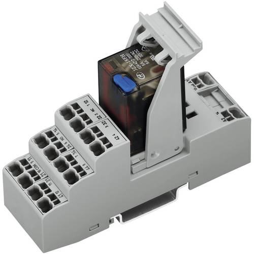 WAGO 858-304 Relaisbaustein Nennspannung: 24 V/DC Schaltstrom (max.): 5 A 4 Wechsler 1 St.