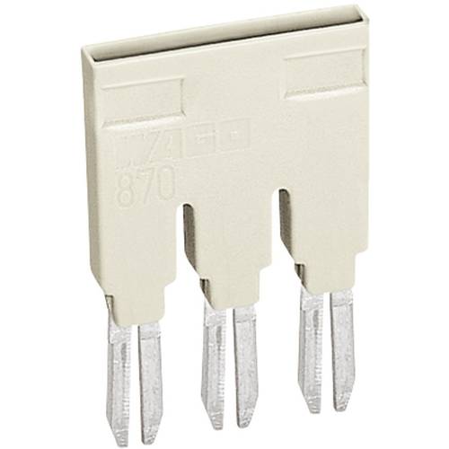 WAGO 859-404 Kammbrücke Polzahl: 4 Lichtgrau 1 St.