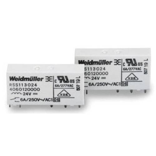 Weidmüller RSS113005 05Vdc-Rel1U Steckrelais 5 V/DC 6 A 1 Wechsler 1 St.