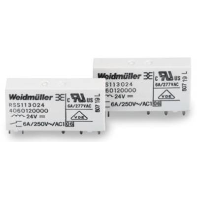 Weidmüller RSS113012 12Vdc-Rel1U Steckrelais 12 V/DC 6 A 1 Wechsler 1 St. 