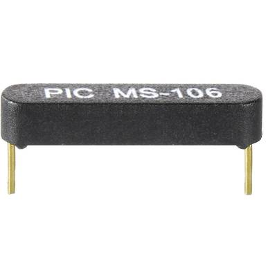 PIC MS-106-3 Reed-Kontakt 1 Schließer 180 V/DC, 130 V/AC 0.7 A 10 W  