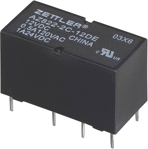 Zettler Electronics AZ822-2C-24DSE Printrelais 24 V/DC 2 A 2 Wechsler 1 St.