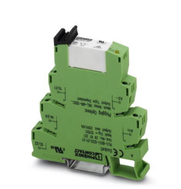 Phoenix Contact PLC-RPT- 24DC/21-21 Interfacerelais 24 V/DC 6 A 2 Wechsler  10 St.