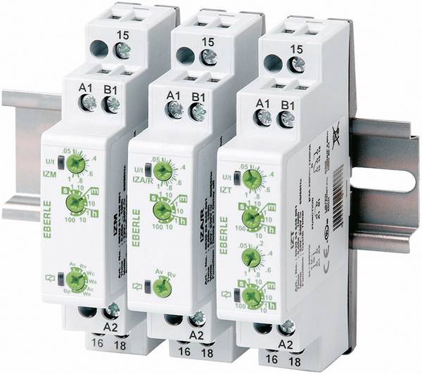 Eberle 0530 52 649 001 IZA/R Zeitrelais Multifunktional  1 St. Zeitbereich: 0.05 s - 100 h 1 Wechsler Piece