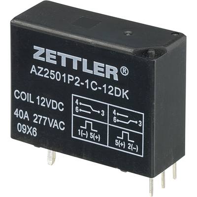 Zettler Electronics AZ2501P2-1C-12DK Printrelais 12 V/DC 50 A 1 Wechsler 1 St. 