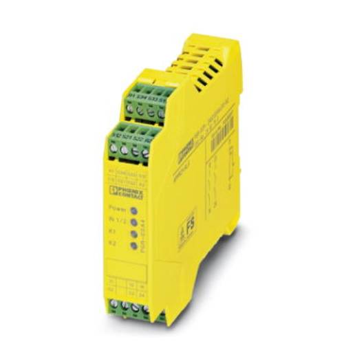 Sicherheitsrelais PSR-SPP- 24UC/ESA4/2X1/1X2 Phoenix Contact Betriebsspannung: 24 V/DC, 24 V/AC 2 Schließer (B x H x T) ...