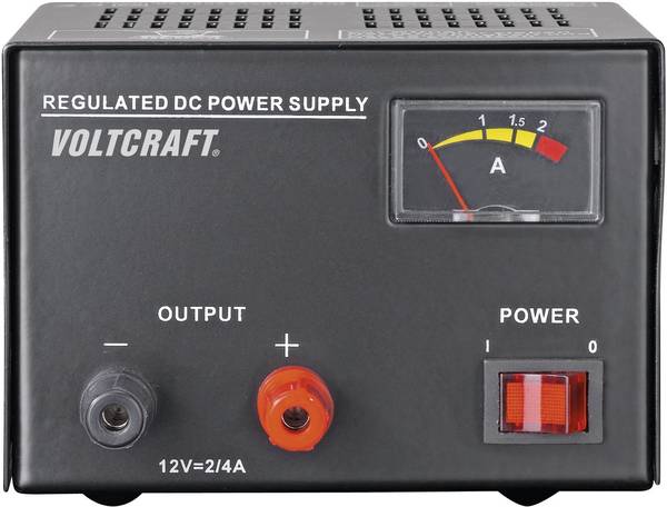 VOLTCRAFT FSP-1122 Labornetzgerät, Festspannung kalibriert (DAkkS-akkreditiertes Labor) 12 V/DC 2 A 25 W   Anzahl Ausgänge 1 x