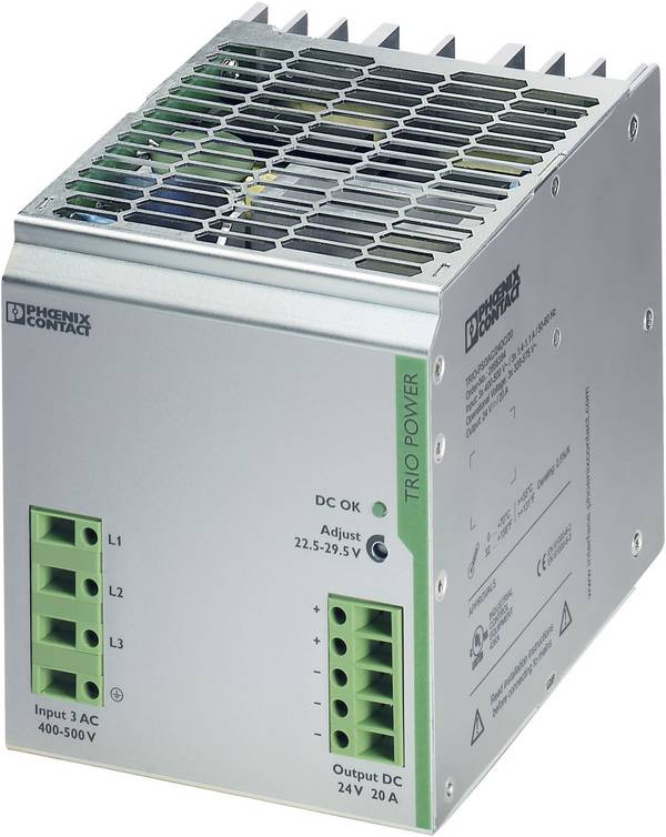 Phoenix Contact TRIO POWER Stromversorgung TRIO-PS/3AC/24DC/20