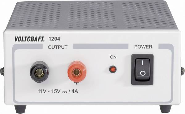 VOLTCRAFT FSP 1204 Labornetzgerät, Festspannung 11 - 15 V/DC 4 A 60 W Anzahl Ausgänge 1 x