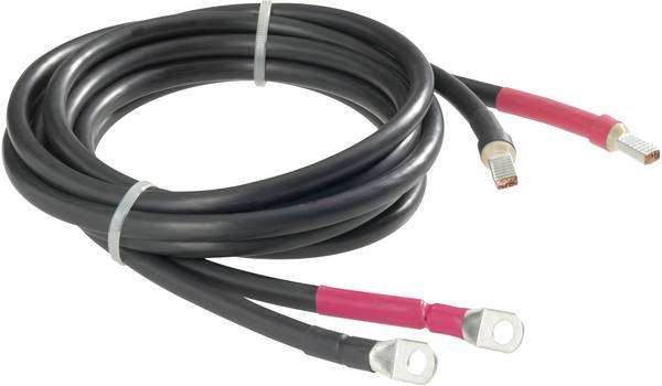 VOLTCRAFT Kabelsatz   2.00 m 35 mm² 511215  Passend für Modell (Wechselrichter):Voltcraft NPI-2000 W, Voltcraft SWD-1200/12, Voltcraft SWD-2000/12