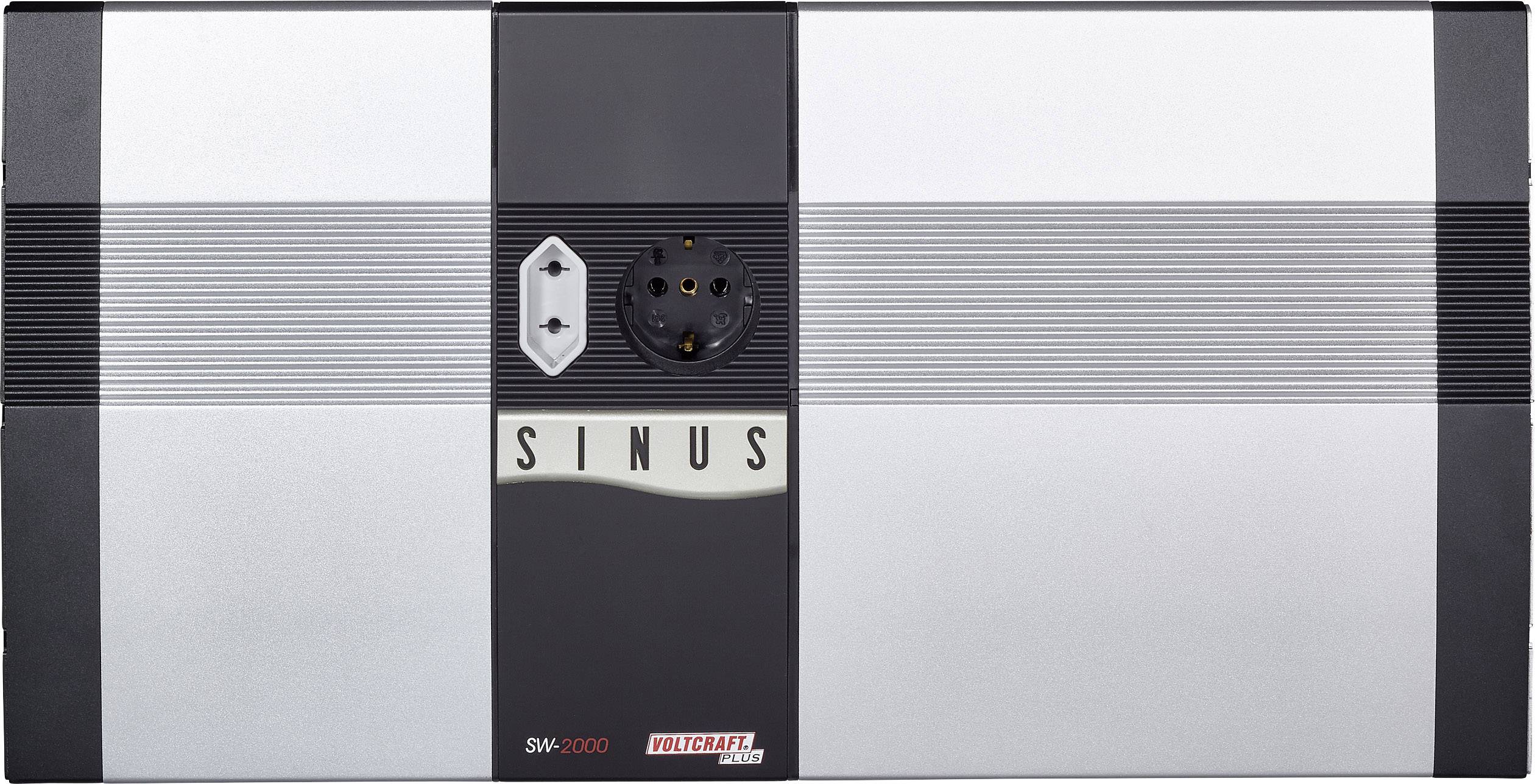 VOLTCRAFT Wechselrichter SW-2000 12V 2000 W 12 V/DC - 230 V/AC Fernbedienbar-1