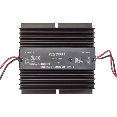VOLTCRAFT SPA-5 DC/DC-Wandler 24 V/DC - 12 V/DC/8 A 72 W-0