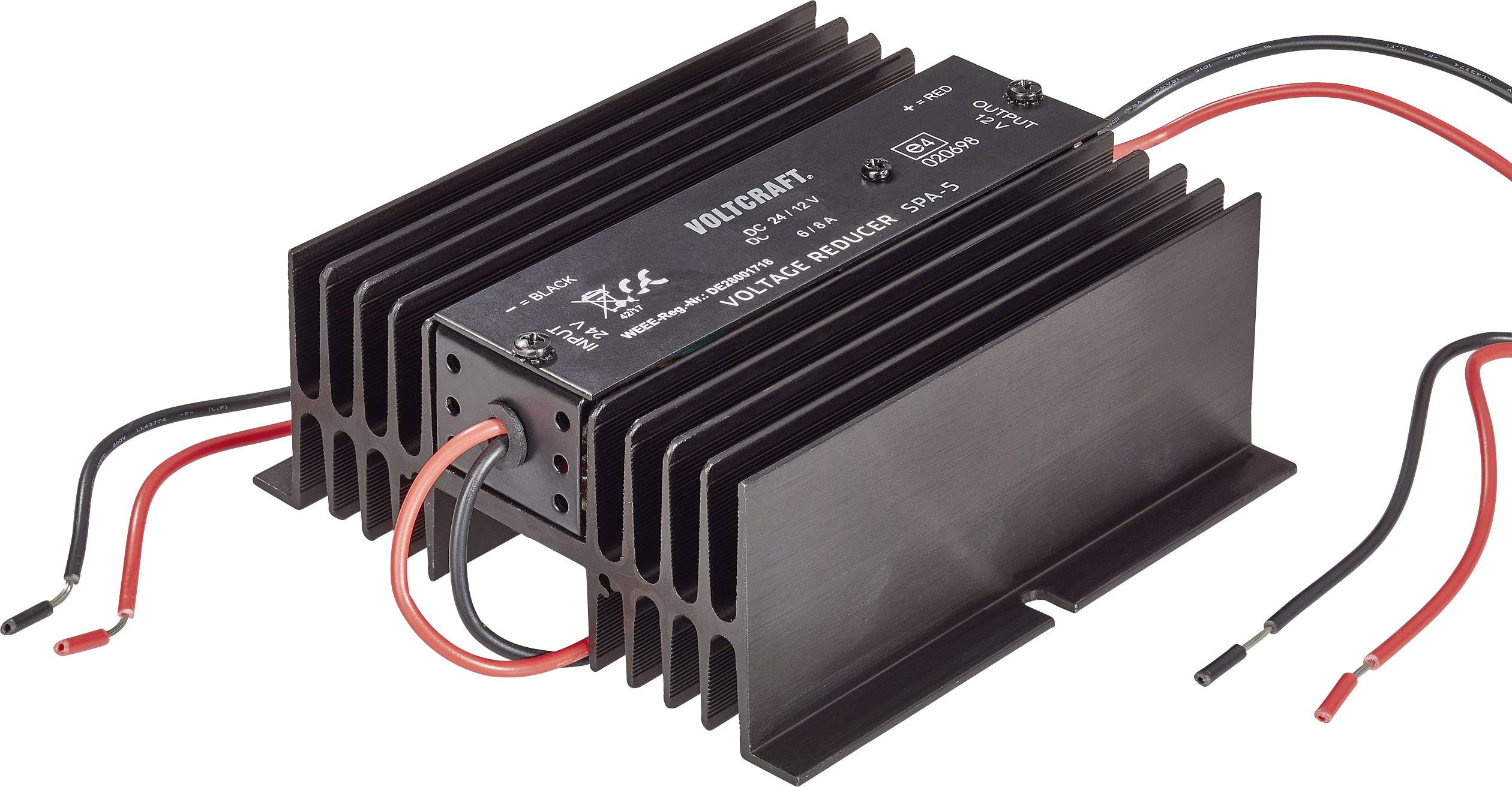 VOLTCRAFT SPA-5 DC/DC-Wandler 24 V/DC - 12 V/DC/8 A 72 W-2