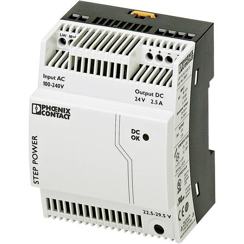 Phoenix Contact 2868651 Hutschienen-Netzteil (DIN-Rail) 24 V/DC 2.75 A 60 W Anzahl Ausgänge:1 x Inhalt 1 St.