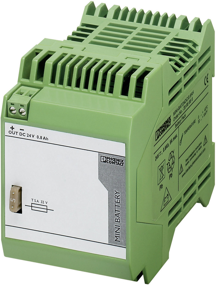 Industrielle USVAnlage (DIN Rail) Phoenix Contact MINIBAT/24DC/0.8AH