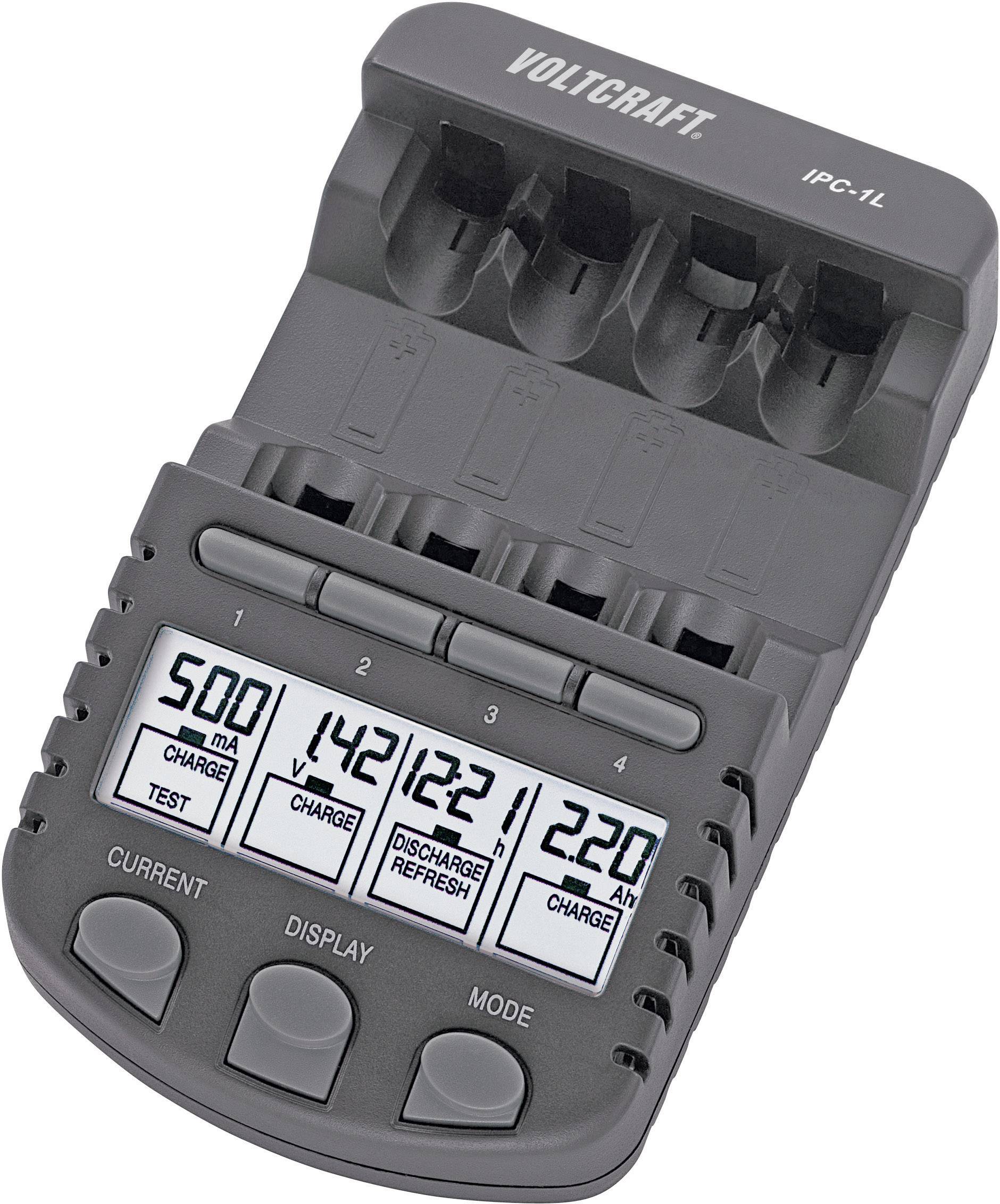 VOLTCRAFT IPC-1L Rundzellen-Ladegerät NiMH, NiCd Micro (AAA), Mignon (AA)-4