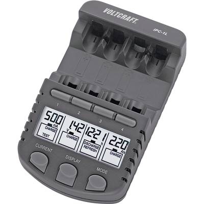 VOLTCRAFT IPC-1L Rundzellen-Ladegerät NiMH, NiCd Micro (AAA), Mignon (AA)-4