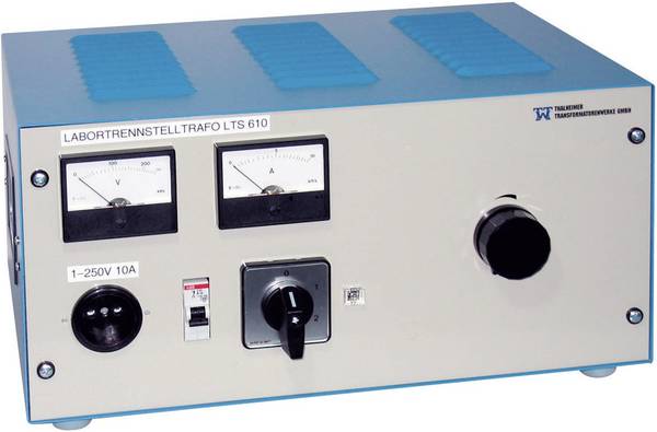 Thalheimer LTS 610 Labor-Trenntrafo einstellbar  2500 VA Anzahl Ausgänge: 1 x 2 - 250 V/AC