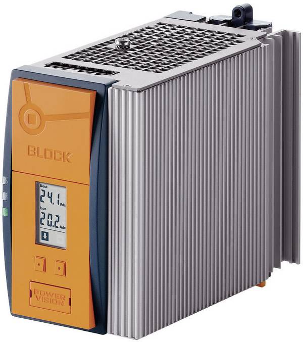 BLOCK PVSB 400/24-20 Hutschienen-Netzteil (DIN-Rail)  24 V/DC 20 A 480 W Anzahl Ausgänge:1 x  Inhalt 1 St.