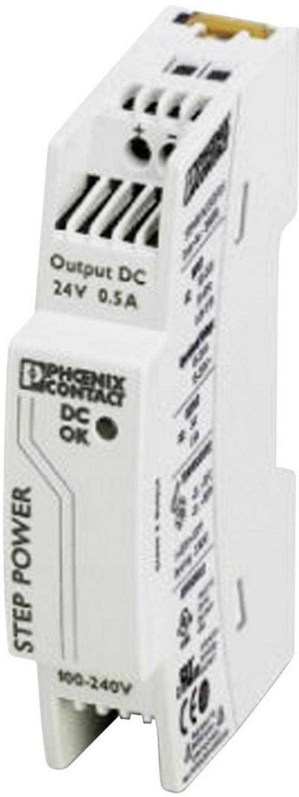 Phoenix Contact 2868596 Hutschienen-Netzteil (DIN-Rail)  24 V/DC 0.55 A 18 W Anzahl Ausgänge:1 x  Inhalt 1 St.