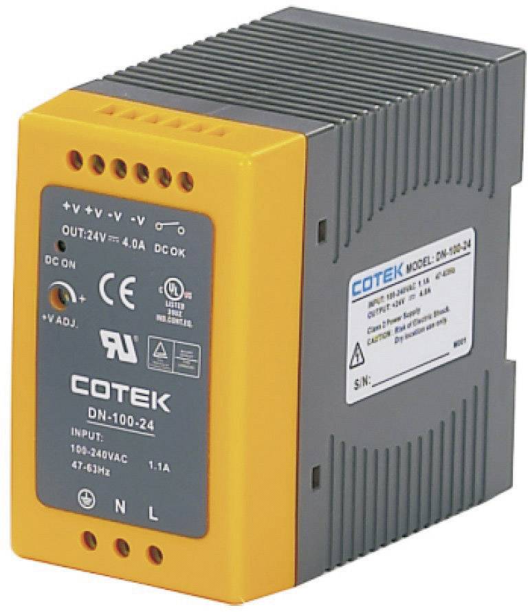 COTEK DN 100-15 Hutschienen-Netzteil (DIN-Rail) 15 V/DC 6.4 A 96 W 1 x