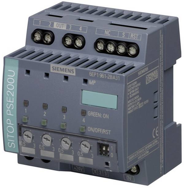 Siemens SITOP PSE200U 3 A 6EP19612BA31 Selektivitätsmodul