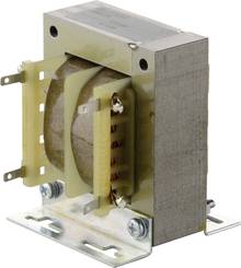 Trasformatore con due bobine separate meccanicamente Trasformatore con due bobine separate meccanicamente