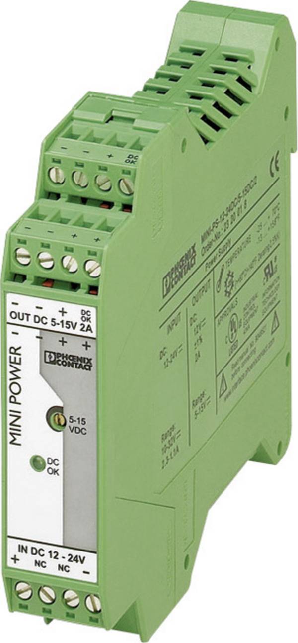 Phoenix Contact 2320018 Hutschienen-Netzteil (DIN-Rail)   2 A  Anzahl Ausgänge:1 x  Inhalt 1 St.