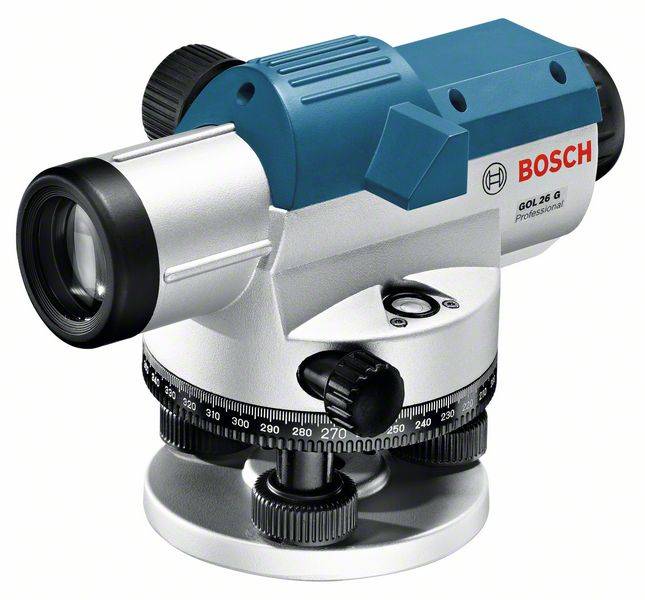 BOSCH Optisches Nivelliergerät Bosch GOL 26 G Reichweite (max.): 100 m Optische Vergrößerung (max.):
