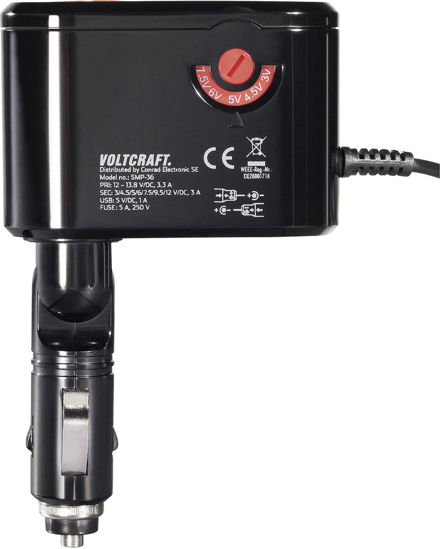 VOLTCRAFT SMP-36 DC/DC-Wandler 12 V/DC - 12 V/DC/3 A 41 W-2