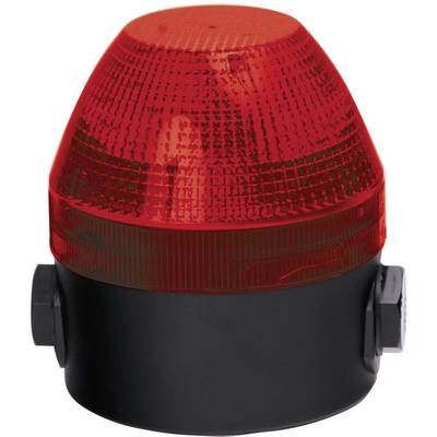 Auer Signalgeräte Signalleuchte LED NFS 442102408 Rot Rot Dauerlicht, Blinklicht 24 V/DC, 24 V/AC, 48 V/DC, 48 V/AC 
