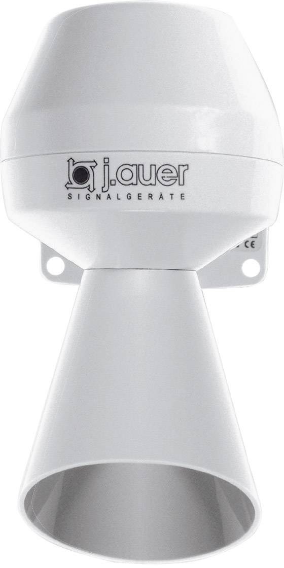 Auf diesem Bild sieht man eine Signalhupe der Marke Auer, die eine maximale Signallautstärke von 92dB aufweist.